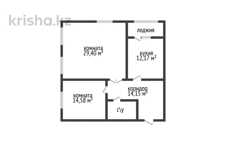 2-бөлмелі пәтер · 76.3 м² · 7/14 қабат, Набережная 46, бағасы: 45 млн ₸ в Костанайской обл. — фото 17
