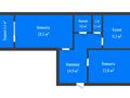 2-бөлмелі пәтер · 64.7 м² · 5/5 қабат, Кобыланды батыра 32/1, бағасы: 27.5 млн ₸ в Костанае — фото 2
