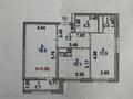 2-комнатная квартира, 58.7 м², 4 этаж, Кенесары 2 — Кумисбекова 2 за 45 млн 〒 в Астане, Сарыарка р-н