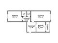 2-комнатная квартира · 53.2 м² · 4/5 этаж, 8-й микрорайон 16 за 29 млн ₸ в Костанае — фото 2