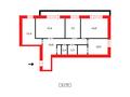 4-бөлмелі пәтер · 79 м² · 9/9 қабат, Пр. Республики, бағасы: 16.5 млн ₸ в Темиртау — фото 21