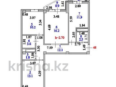 3-комнатная квартира · 73 м² · 2/5 этаж, Е-128 7, 7/2,7/1 за ~ 25 млн ₸ в Астане, Нура р-н