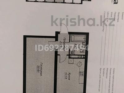 1-бөлмелі пәтер, 41.8 м², 1/12 қабат, Райымбека 351/1, бағасы: 23.5 млн 〒 в Алматы, Ауэзовский р-н