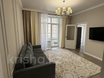 2-комнатная квартира · 55 м² · 3/10 этаж, Казыбек би 3, 3/1, 3/2 за 38.9 млн 〒 в Астане, Нура р-н