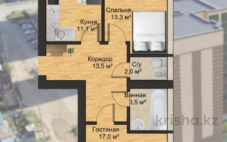 2-бөлмелі пәтер · 72 м² · 8/9 қабат, Серкебаева, бағасы: 28.8 млн ₸ в Кокшетау — фото 2