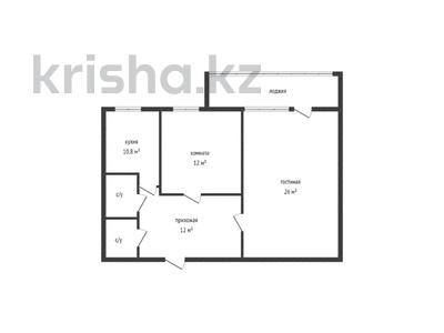 2-комнатная квартира, 70 м², 9/9 этаж, Сатпаева 15/3 за 29.5 млн 〒 в Усть-Каменогорске