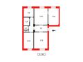 4-комнатная квартира · 86.3 м² · 1/3 этаж, Пр. Строителей 34 за 12.5 млн ₸ в Темиртау — фото 2