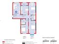 4-комнатная квартира · 113.22 м² · 4/6 этаж, Тараз 8/1 за 75 млн ₸ в Алматы, Турксибский р-н
