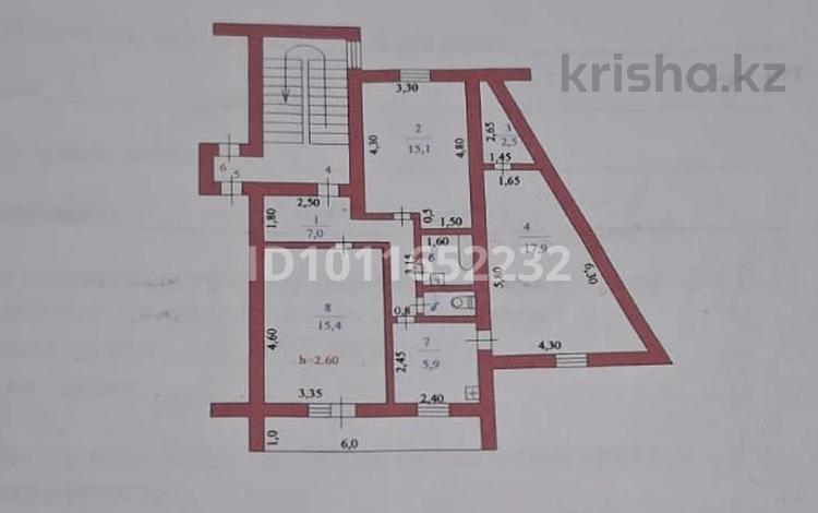 3-бөлмелі пәтер · 67.6 м² · 3/5 қабат, Амангелді 101 — район Одежда, бағасы: 14 млн ₸ в  — фото 2