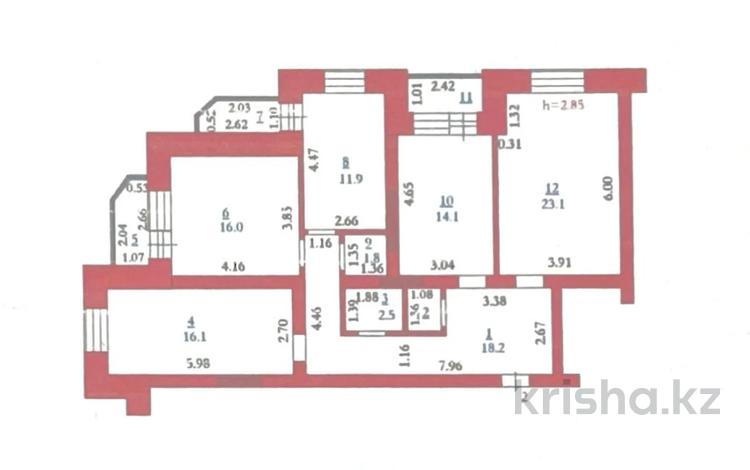 3-комнатная квартира · 108 м² · 1/9 этаж, мкр. Алтын орда 24 за 35 млн 〒 в Актобе — фото 2