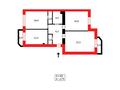 3-комнатная квартира · 84.7 м² · 2/9 этаж, Отырар — Валиханова/ Республика за 48 млн ₸ в Астане, р-н Байконур — фото 4