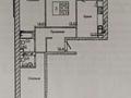 3-комнатная квартира · 73.73 м² · 5/9 этаж, Тынышбайулы 10 — Вокзал Нурлы Жол, ул. Нажимеденова за ~ 40.9 млн ₸ в Астане, Сарайшык р-н — фото 2