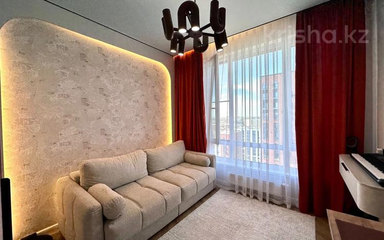 3-комнатная квартира · 78 м² · 17/20 этаж, Турар Рыскулова 1/1 за 95 млн ₸ в Астане, Есильский р-н — фото 2