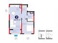 2-бөлмелі пәтер · 49 м² · 6/17 қабат, Е 908 23 — комфорт + класс - потолки 3 м, бағасы: 28 млн ₸ в Астане, Нура р-н