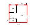 1-бөлмелі пәтер · 31.5 м² · 4/5 қабат, Сакена Сейфуллина, бағасы: 5 млн ₸ в Абай — фото 6