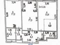 3-комнатная квартира · 74.4 м² · 10/12 этаж, Шамши Калдаяков 8/2 за 75 млн ₸ в Астане, Сарайшык р-н — фото 21
