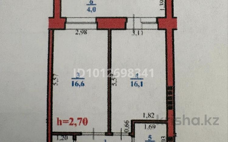 1-бөлмелі пәтер · 45.9 м² · 4/5 қабат, Циолковского 1, бағасы: 16.9 млн ₸ в Уральске — фото 2