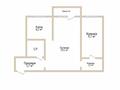 2-комнатная квартира · 44.8 м² · 2/5 этаж, Кубеева 6 за 16 млн ₸ в Костанае — фото 14