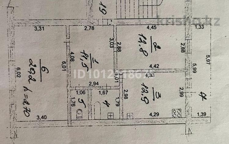 2-комнатная квартира · 66.4 м², Мкр. Астана 1. 8 за 19 млн ₸ в  — фото 2