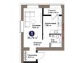 1-бөлмелі пәтер · 35.78 м², Шоссе Коргалжын 24/2, бағасы: ~ 23.9 млн 〒 в Астане, Нура р-н — фото 3