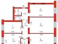 4-комнатная квартира · 134.6 м² · 5/5 этаж, мкр. Алтын орда, Алтын орда 357 за 50 млн ₸ в Актобе — фото 7
