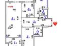 3-комнатная квартира · 122.7 м² · 7/14 этаж, Туран 50 за 103 млн ₸ в Астане, Нура р-н — фото 9