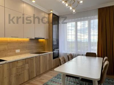 3-комнатная квартира · 81 м² · 11/18 этаж, Хусейн Бен Талал 28 за 60 млн 〒 в Астане, Есильский р-н