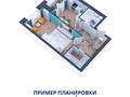 1-бөлмелі пәтер · 42.6 м² · 4/5 қабат, Коргалжинское шоссе 128, бағасы: 17 млн ₸ в Астане, Нура р-н — фото 7