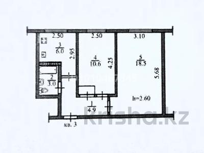 2-бөлмелі пәтер · 43 м² · 2/5 қабат, мкр Алатау (ИЯФ) 12, бағасы: 21.5 млн ₸ в Алматы, Медеуский р-н