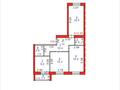 3-комнатная квартира · 79.5 м² · 7/9 этаж, мкр-н Северо-Западный 235 за 34.5 млн ₸ в Костанае — фото 3