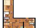 3-комнатная квартира · 84 м² · 9/9 этаж, Мкр. Сарыарка 4/3 за 25.5 млн ₸ в Кокшетау — фото 4