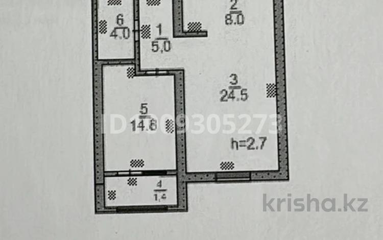 2-комнатная квартира · 57.7 м² · 8/12 этаж, Туркия 1/10 за 27 млн ₸ в Шымкенте — фото 2