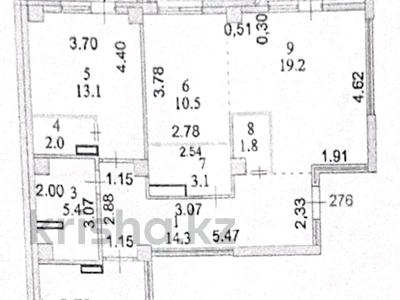 3-комнатная квартира · 86.8 м² · 11/14 этаж, Сарайшык 7 за 53 млн ₸ в Астане, Есильский р-н