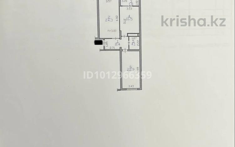 2-бөлмелі пәтер · 78 м² · 10/16 қабат, Утеген батыра 11, бағасы: 52 млн ₸ в Алматы, Ауэзовский р-н — фото 2