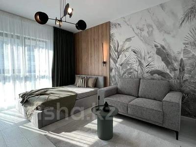1-бөлмелі пәтер · 42 м² · 5/8 қабат, Кабанбай батыра 58 А 58 а, бағасы: 13 800 ₸ в Астане