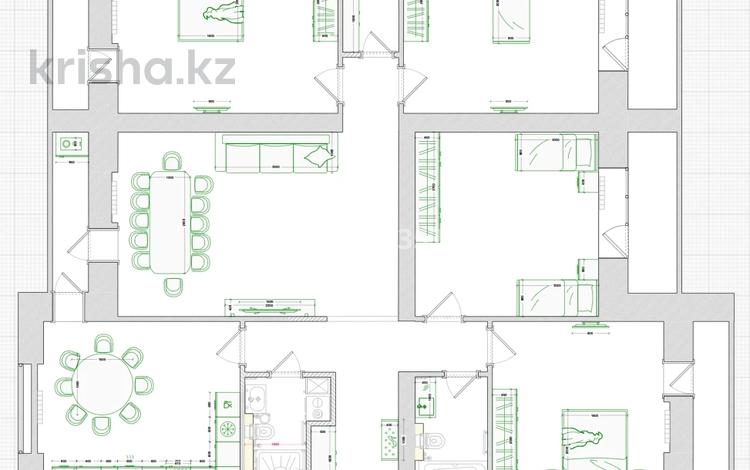 5-комнатная квартира · 166 м² · 3/9 этаж, мкр. Алтын орда, Халел Досмухамедулы 19г — Апорт, Анаға тағзым за 50 млн ₸ в Актобе — фото 8