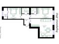 3-бөлмелі пәтер · 84.5 м² · 8/9 қабат, Улы Дала 38а, бағасы: 52 млн ₸ в Астане, Нура р-н
