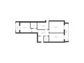 3-бөлмелі пәтер · 85.4 м² · 8/9 қабат, Береке шағын ауданы, бағасы: 45 млн ₸ в Костанае, Микрорайон Береке — фото 12