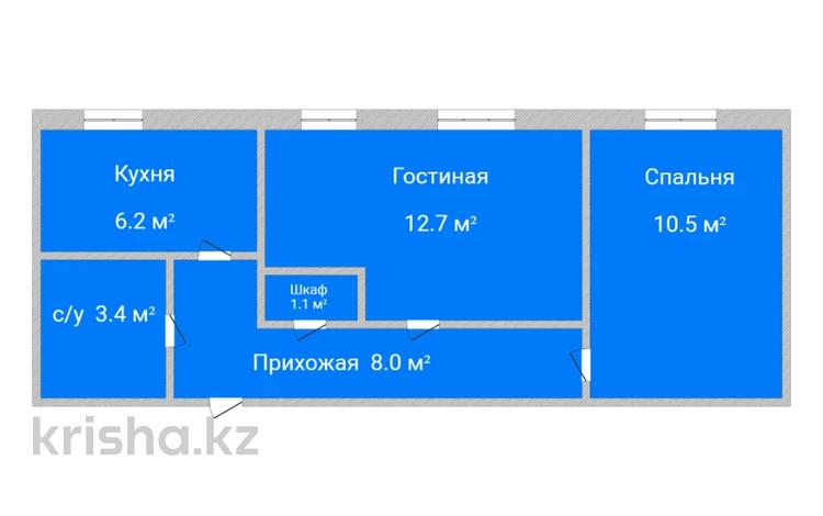 2-комнатная квартира, 41.9 м², 1/9 этаж, Ленина 187 за 7.8 млн 〒 в Рудном — фото 15