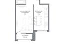 1-бөлмелі пәтер · 38.5 м² · 3/9 қабат, Ахмет Байтурсынулы 10/3 — БЕЗ КОМИСИИ! ВЫБОР ЭТАЖА И ПЛАНИРОВОК СО СКИДКОЙ, бағасы: ~ 20.8 млн ₸ в Астане — фото 2