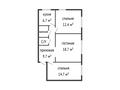 3-комнатная квартира · 66.2 м² · 1/2 этаж, Гоголя 4а за 12.5 млн ₸ в Усть-Каменогорске — фото 2