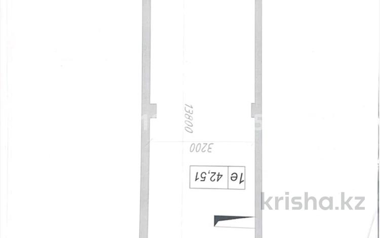 1-бөлмелі пәтер · 43 м² · 8/9 қабат, Учётный квартал 065 №1445, бағасы: 23 млн 〒 в Туздыбастау (Калинино) — фото 2