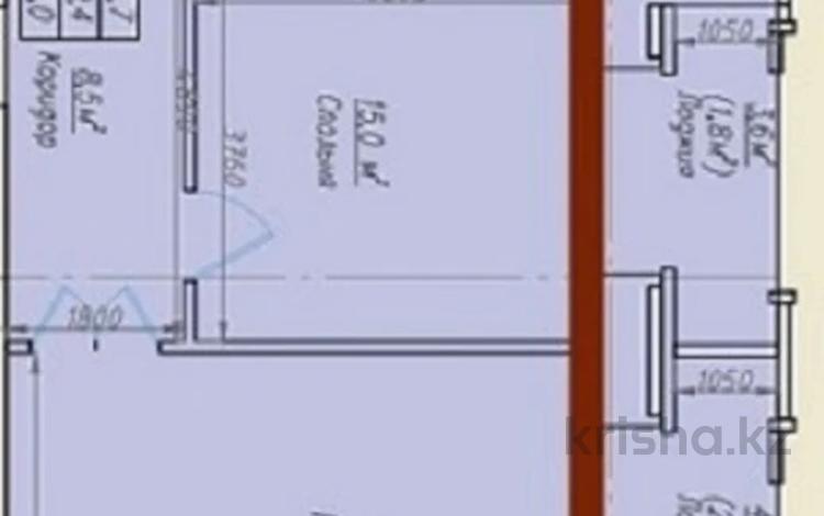 2-бөлмелі пәтер · 75.7 м² · 9/9 қабат, Еркина Ауельбекова 120Б, бағасы: ~ 28 млн ₸ в Кокшетау — фото 2