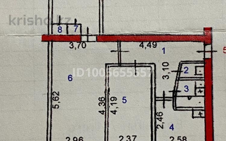 3-комнатная квартира · 59.13 м² · 1/5 этаж, Космическая 17 за 28 млн ₸ в Усть-Каменогорске, Ульбинский — фото 2