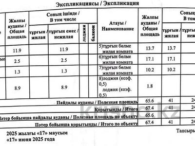 3-бөлмелі пәтер · 68 м² · 3/5 қабат, Новаторов 8, бағасы: 27.7 млн ₸ в Усть-Каменогорске