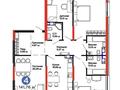 4-комнатная квартира · 142 м² · 6/9 этаж, Лебедева за 155 млн ₸ в Алматы, Бостандыкский р-н — фото 15