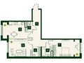 2-комнатная квартира · 76.3 м², мкр Коктобе, Талгата Бигельдинова 138 за ~ 61 млн ₸ в Алматы, Медеуский р-н — фото 3