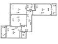 3-комнатная квартира · 93.6 м² · 3/10 этаж, Ракымжан Кошкарбаев 48 за 57 млн ₸ в Астане, Алматы р-н — фото 16