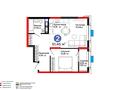 2-бөлмелі пәтер · 51.45 м² · 8/16 қабат, Калдаякова 30, бағасы: 31 млн ₸ в Шымкенте, Туран р-н — фото 8