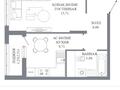 1-комнатная квартира · 36.69 м² · 5 этаж, Пересечение ул. Калдаякова и ул. Жургенова — БЕЗ КОМИССИИ/ ВЫБОР ЭТАЖА И ПЛАНИРОВКИ за ~ 21.1 млн ₸ в Астане, Сарайшык р-н